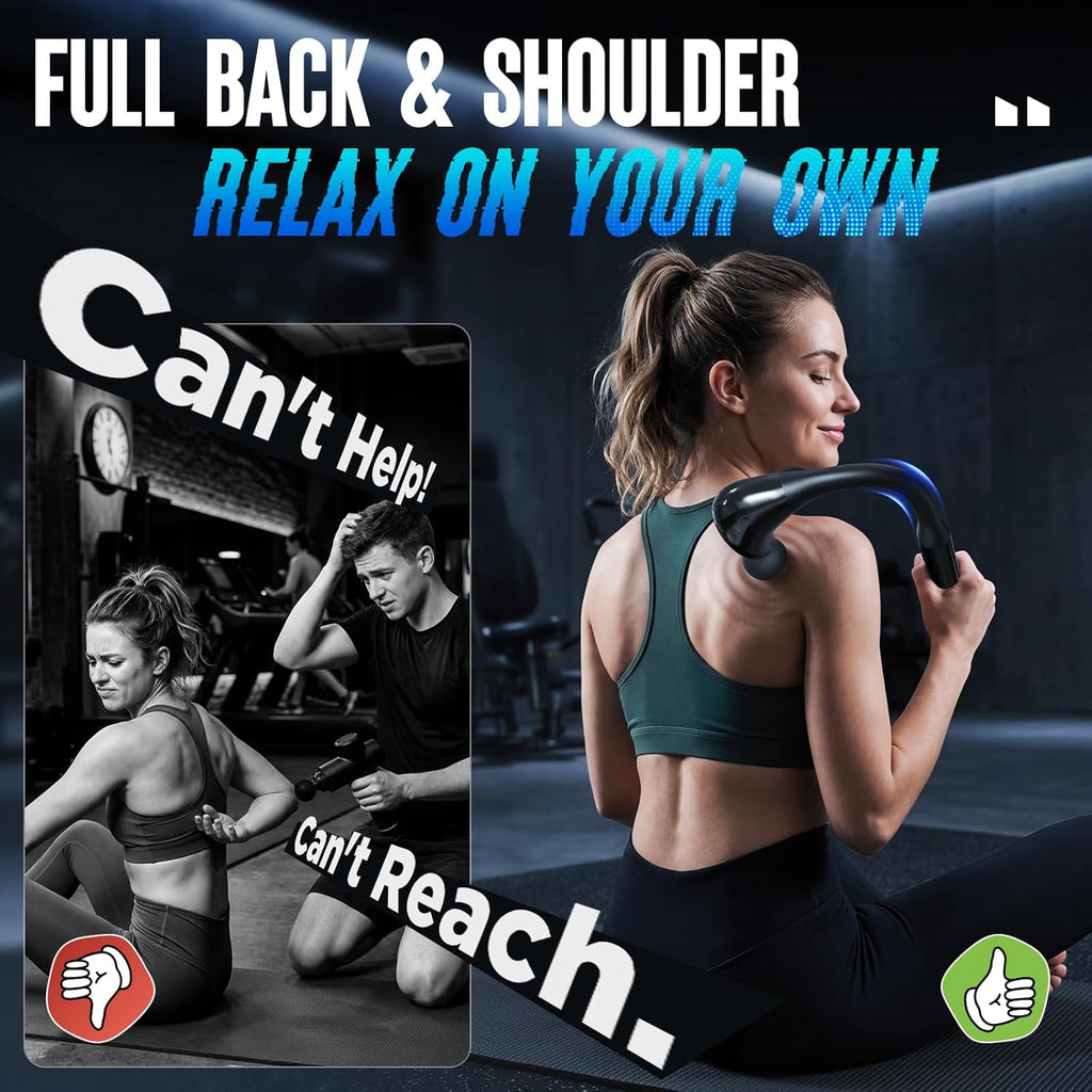 FLEXIGUN PRO – Pistolet de Massage à Bras Articulé 180°