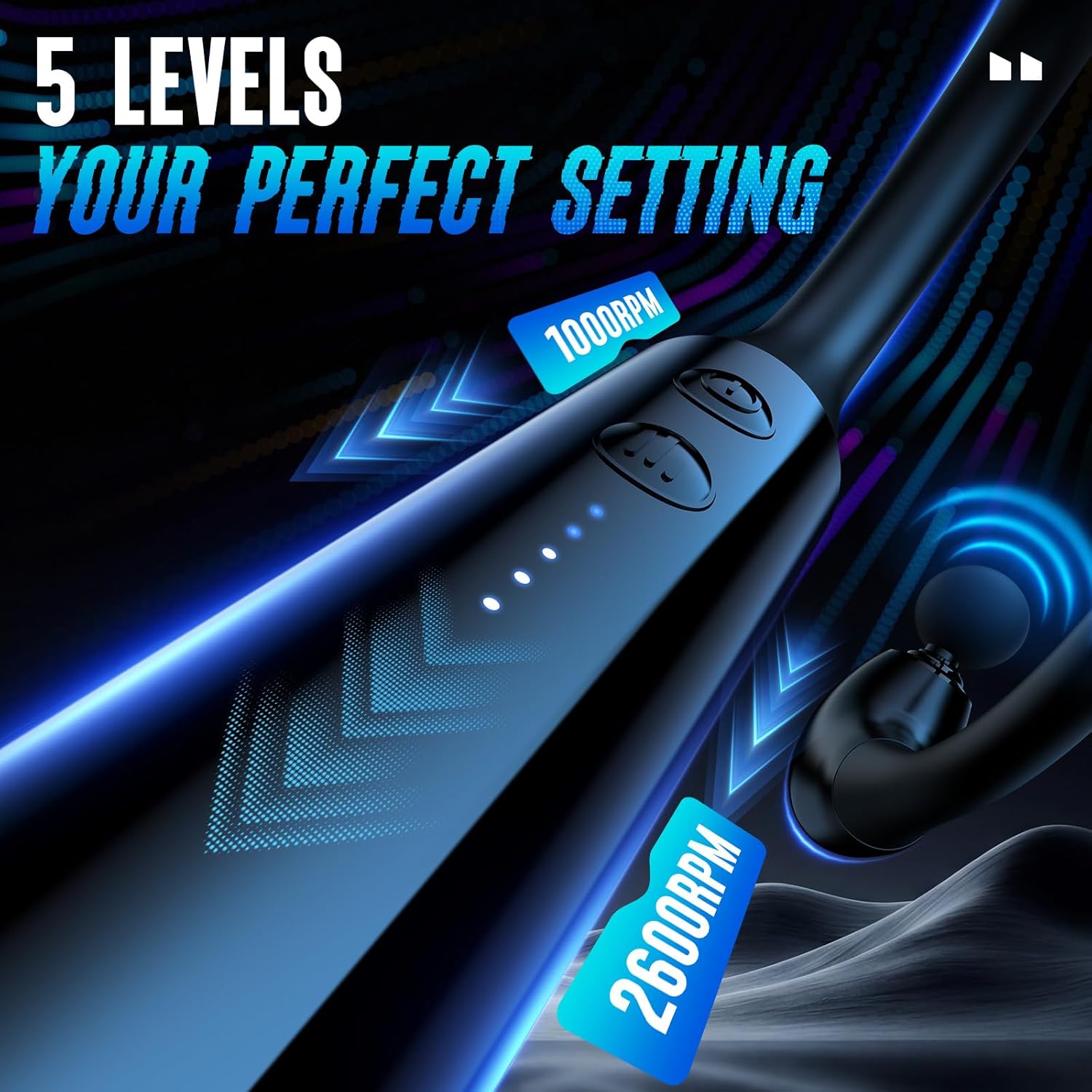 FLEXIGUN PRO – Pistolet de Massage à Bras Articulé 180°
