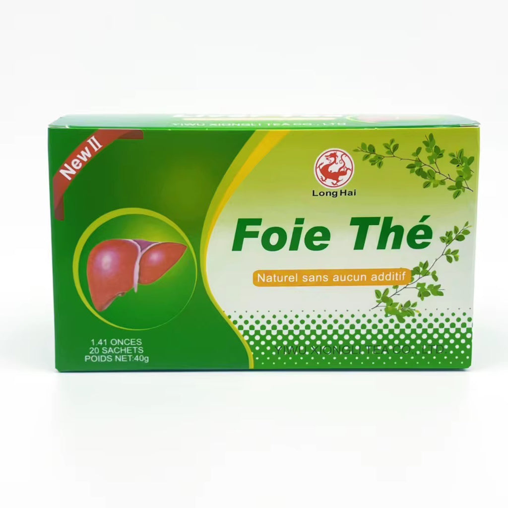 Foie Thé Long Hai — Cure Détox Naturelle 20 Sachets