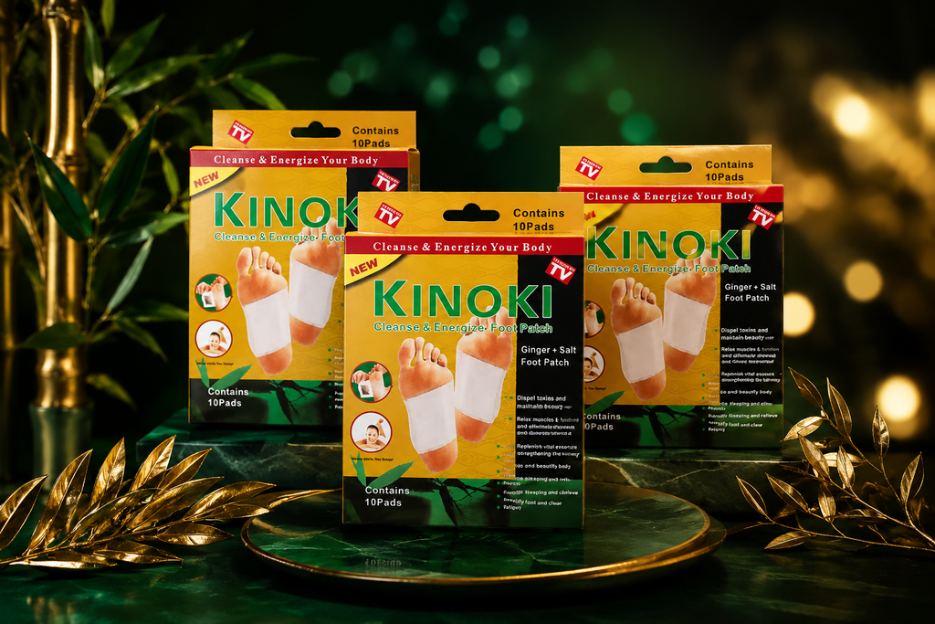 KINOKI — Patchs Detox pour les Pieds (Lot de  Boîtes)
