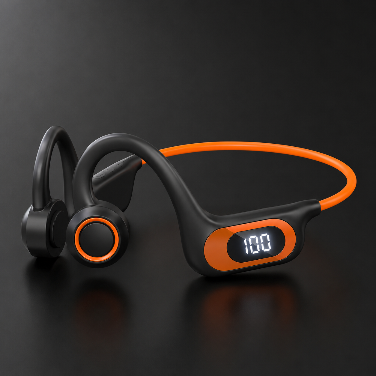AKZ G3™ – Casque Bluetooth à Conduction Osseuse- MP3