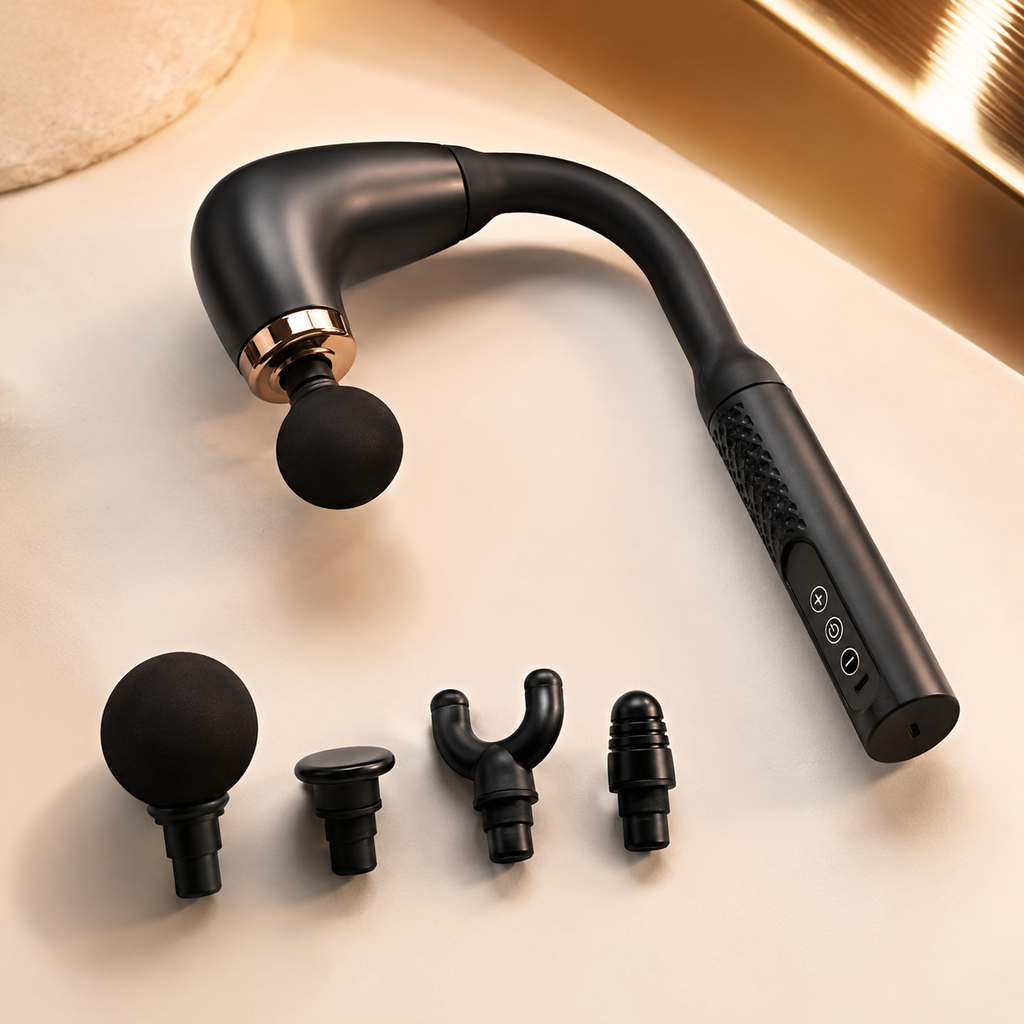 FLEXIGUN PRO – Pistolet de Massage à Bras Articulé 180°