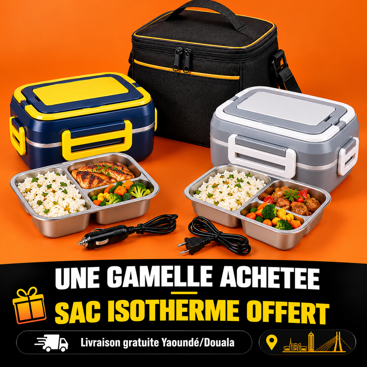 GAMELLE ELCTRIQUE CHAUFFANTE  PRO
