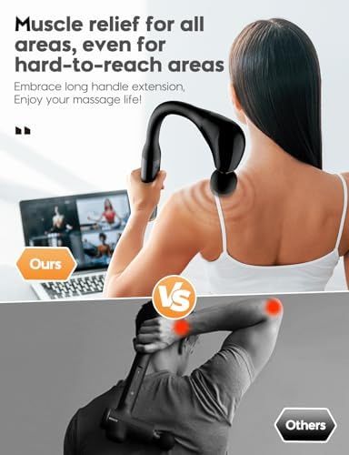 FLEXIGUN PRO – Pistolet de Massage à Bras Articulé 180°