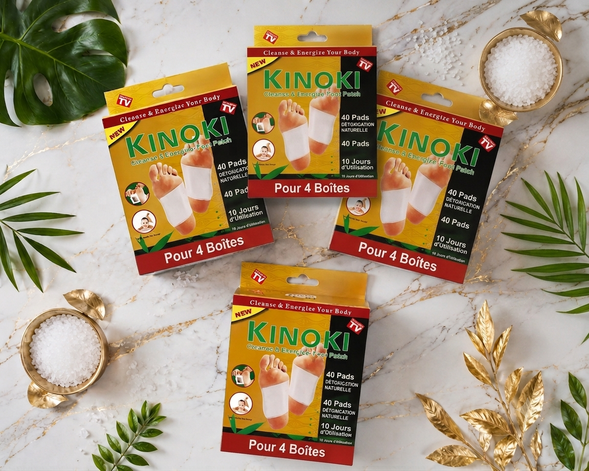 KINOKI — Patchs Detox pour les Pieds (Lot de  Boîtes)