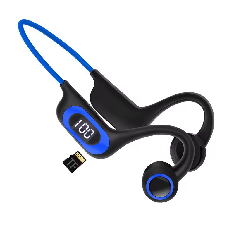 AKZ G3™ – Casque Bluetooth à Conduction Osseuse- MP3